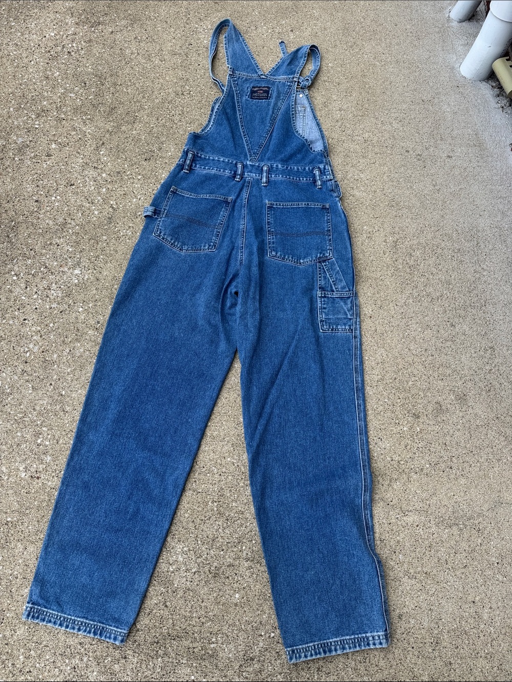 Vintage Men’s Unionbay Overalls Jeans Cargo Size 30 Inseam 32 - Picture 7 of 13